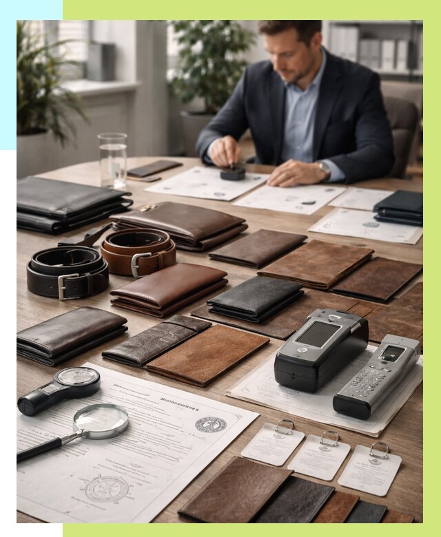 Сертификация кожаных изделий в Миассе от 12204 р. | Алешин-Мсс