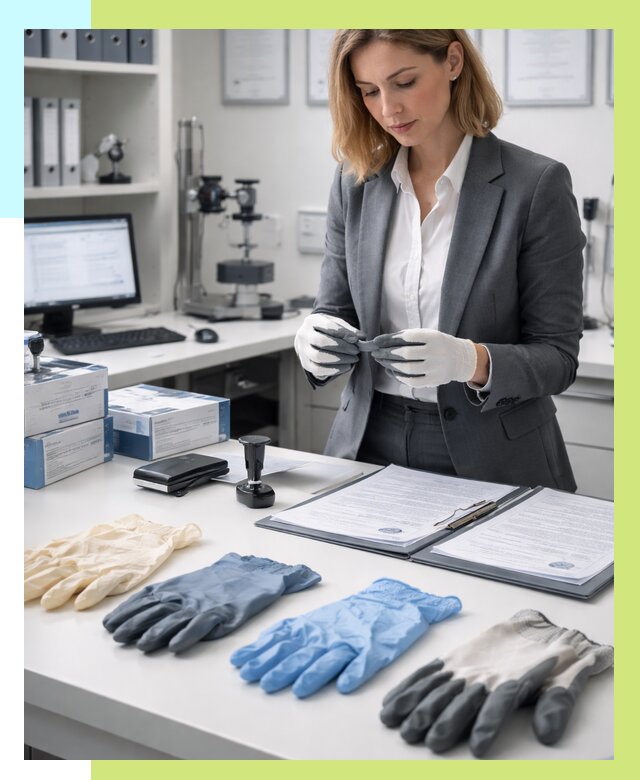 Сертификация перчаток в Миассе от 8645 р. | Алешин-Мсс