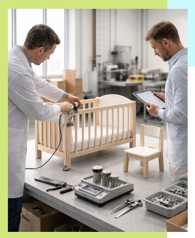 Сертификация детской мебели и проверка безопасности в Миассе