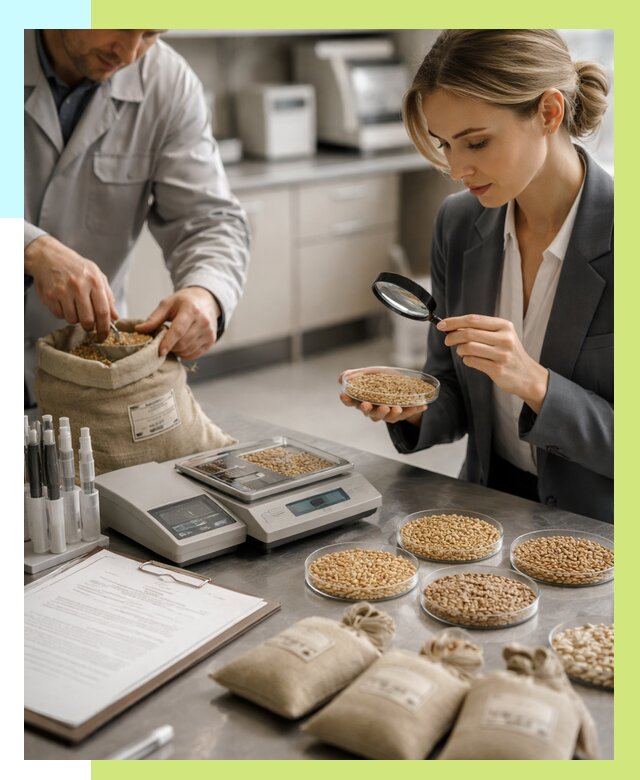 Сертификация зерна в Миассе по цене от 15255 р. | Алешин-Мсс