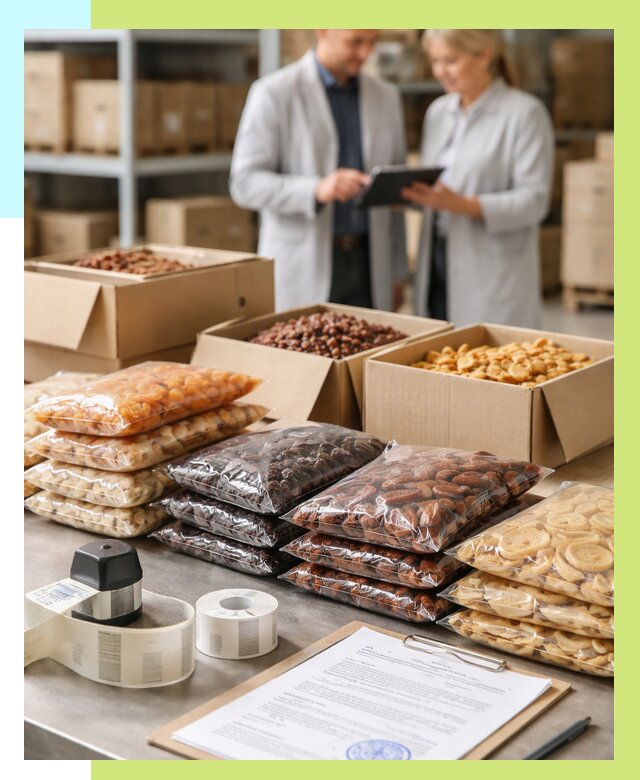 Сертификация сухофруктов в Миассе от 12204 р. | Алешин-Мсс под ключ