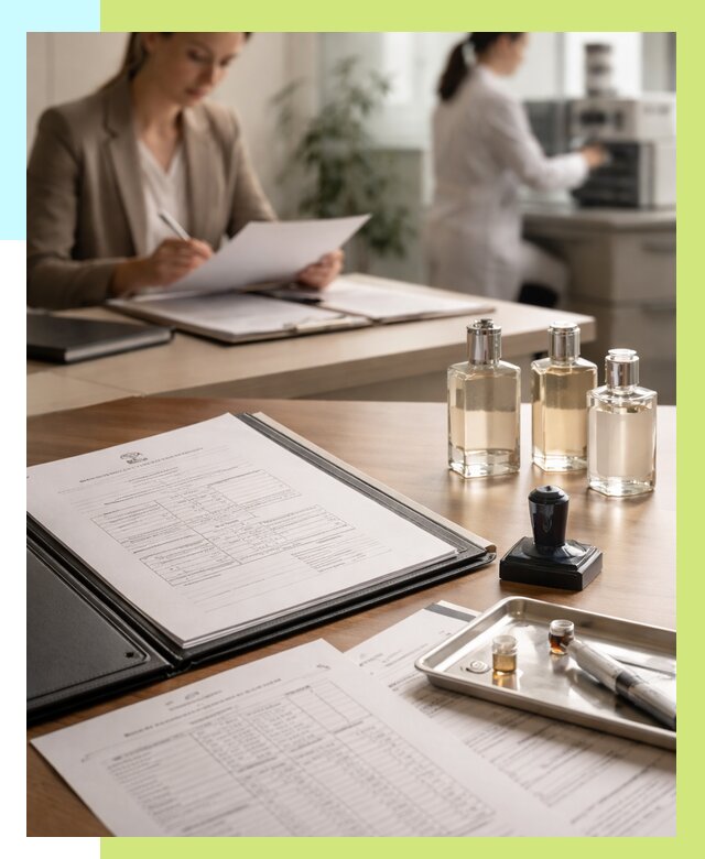 Сертификация парфюмерии в Миассе от 15255 р. | Алешин-Мсс