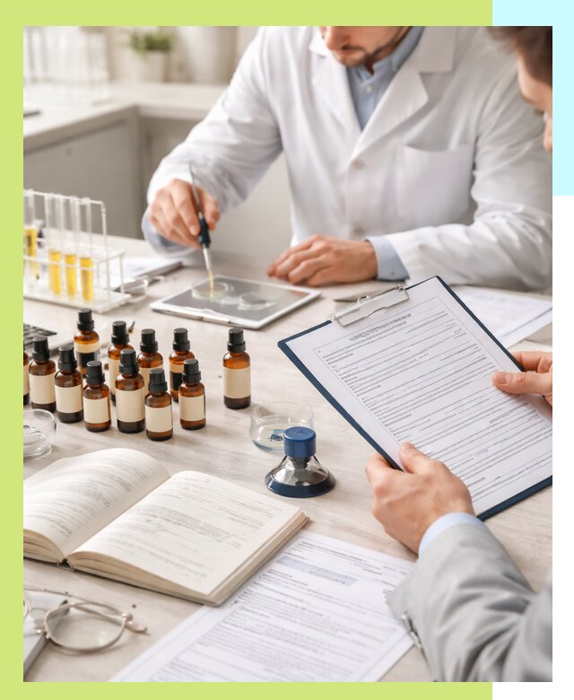 Сертификация эфирных масел и документация качества в Миассе