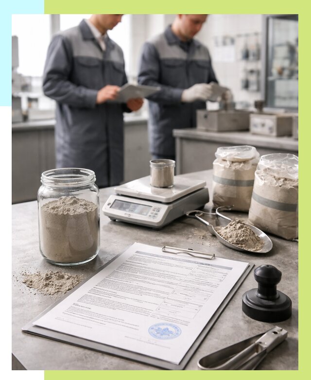 Сертификация цемента в Миассе от 20340 р. | Алешин-Мсс