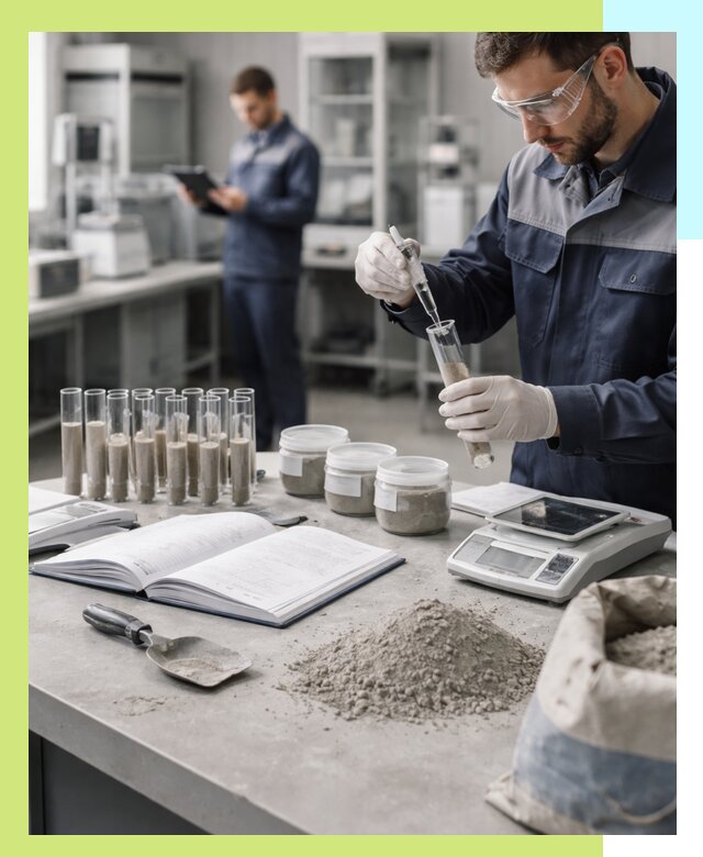 Сертификация цемента и подтверждение качества продукции в Миассе