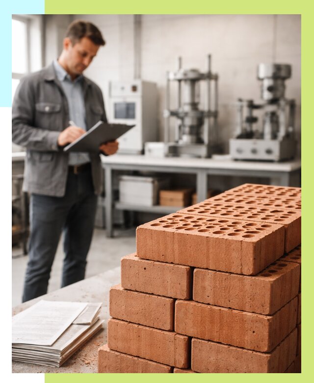 Сертификация кирпича в Миассе от 15255 р. | Алешин-Мсс под ключ