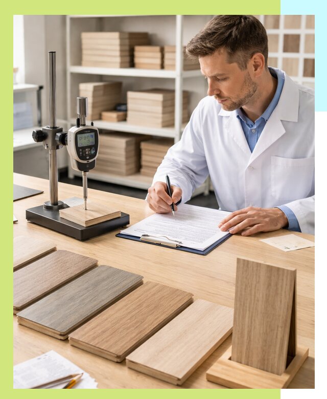 Сертификация ламината с испытаниями и оформлением документов в Миассе