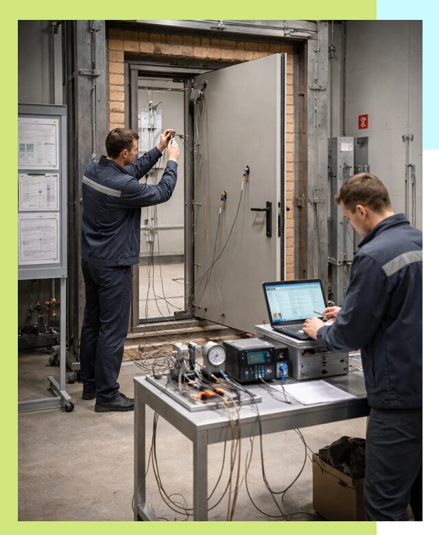 Сертификация противопожарных дверей в Миассе по ГОСТ и ТР