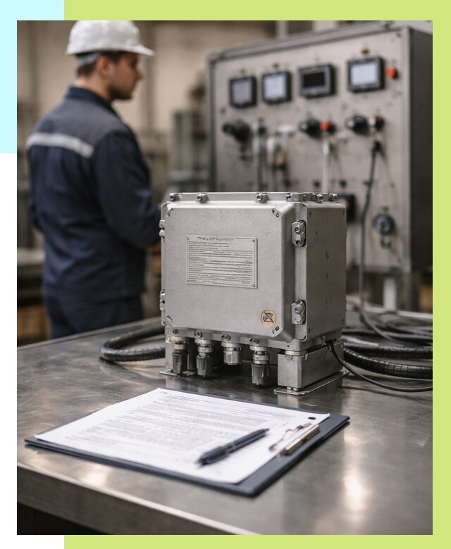 Сертификация взрывозащищенного оборудования в Миассе от 35595 р. | Алешин-Мсс