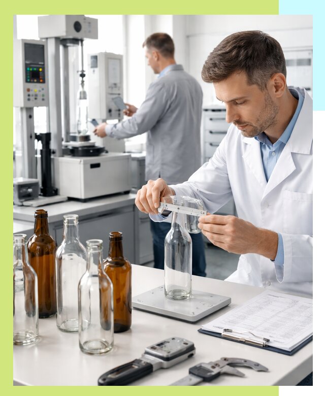 Сертификация стеклянных бутылок и сопутствующей упаковки в Миассе