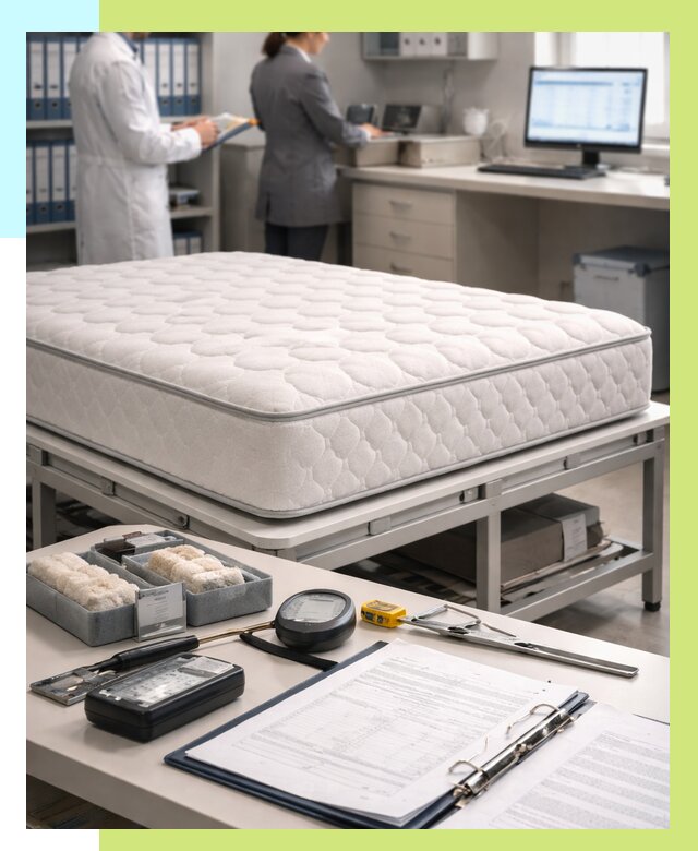 Сертификация матрасов в Миассе от 8645 р. | Алешин-Мсс