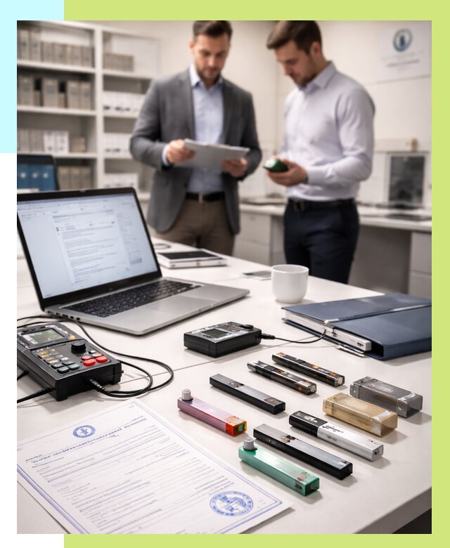 Сертификация электронных сигарет в Миассе от 20340 р. | Алешин-Мсс