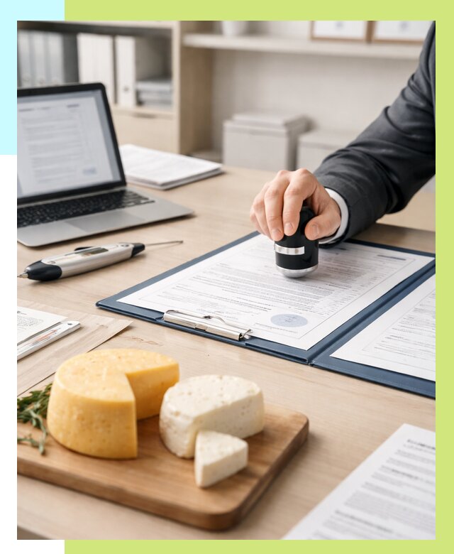 Сертификация сыров в Миассе от 15255 р | Сертификат на сыр Алешин-Мсс