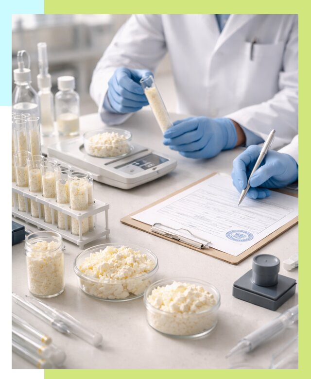 Сертификация творога в Миассе от 12204 р. под ключ | Алешин-Мсс