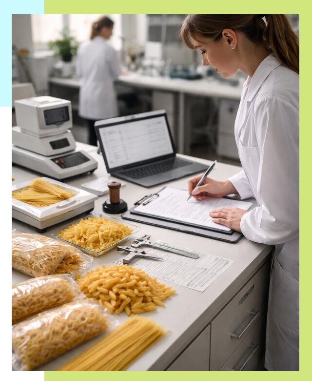 Сертификация макаронных изделий в Миассе от 15255 р. | Алешин-Мсс