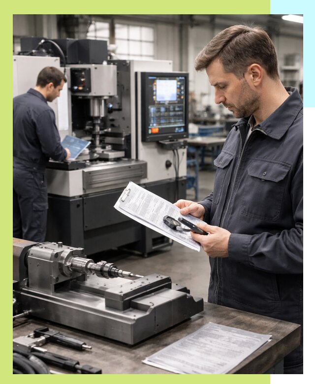 Сертификация станков: оформление документов и испытания в Миассе