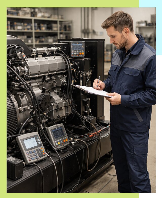 Сертификация дизельных генераторов и их оборудования в Миассе