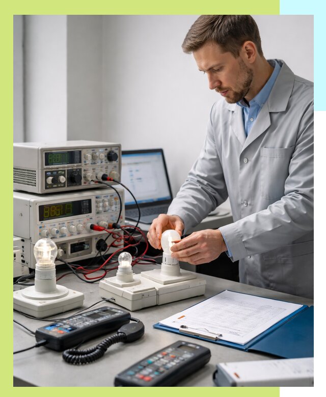 Сертификация ламп и светильников в Миассе по нормативам