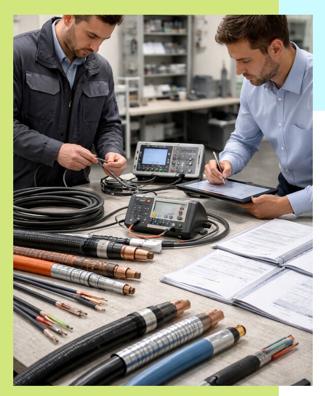 Сертификация кабеля и электропроводки в Миассе под ключ