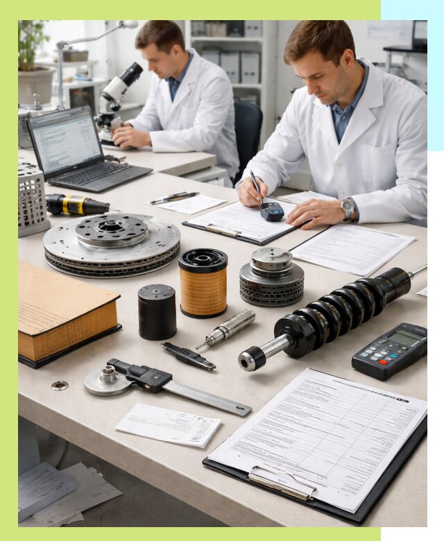 Сертификация автозапчастей и комплектующих в Миассе по ГОСТ