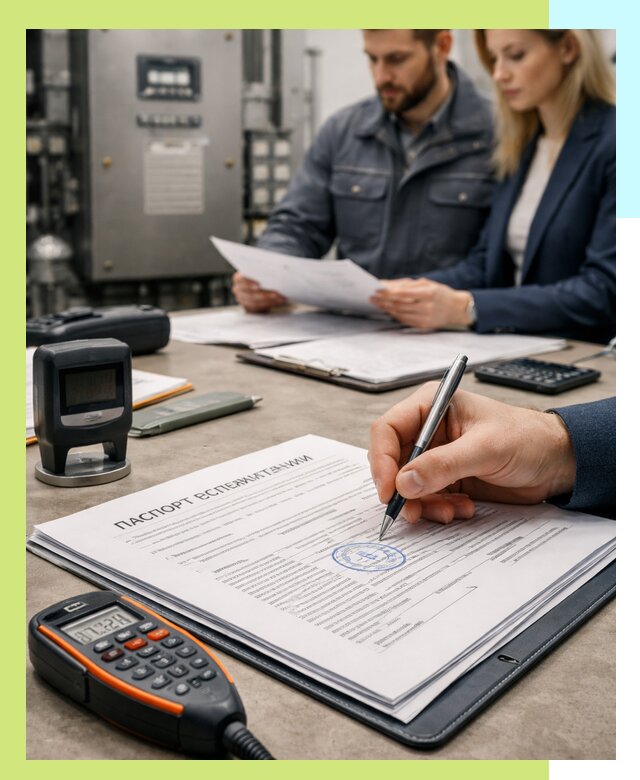 Оформление паспорта эксплуатации оборудования в Миассе