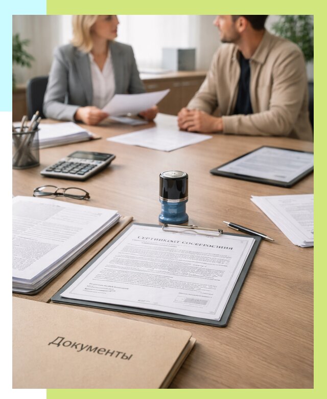 Сертификат соответствия на продукцию в Миассе от 15255 р.|Алешин-Мсс