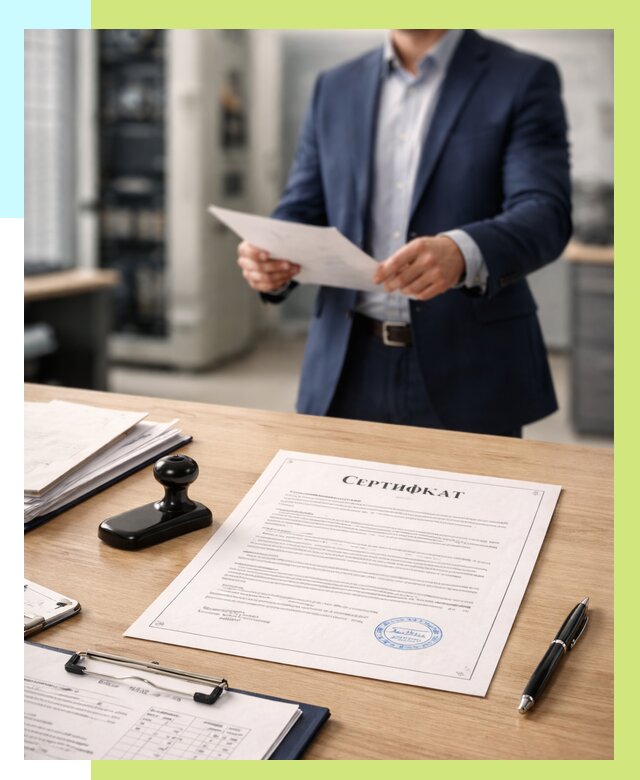 Сертификат на оборудование в Миассе от 15255 р. | Алешин-Мсс