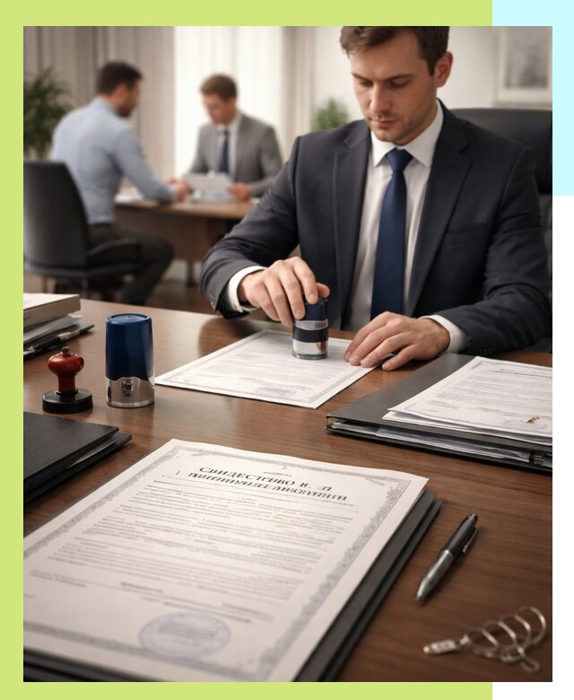 Оформление свидетельства о государственной регистрации в Миассе