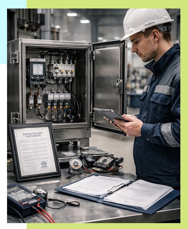 Сертификат взрывозащиты в Миассе от 45765 р. | Алешин-Мсс