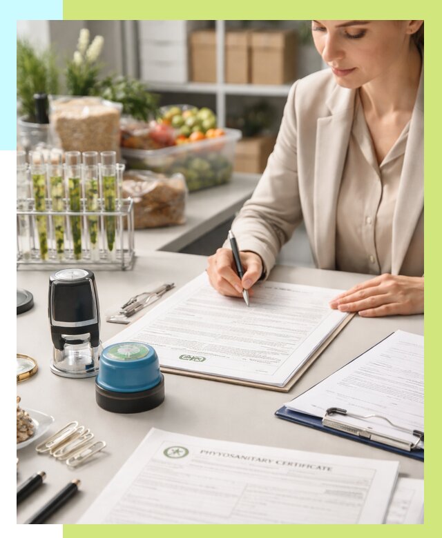 Фитосанитарный сертификат оформить в Миассе от 4577 р. | Алешин-Мсс