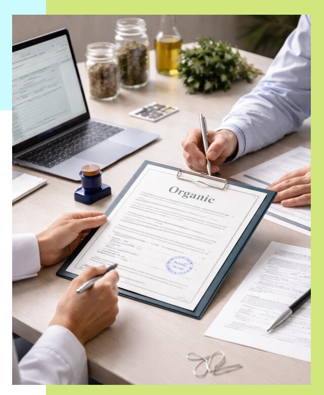 Оформление сертификат органик в Миассе от 30510 р. | Алешин-Мсс