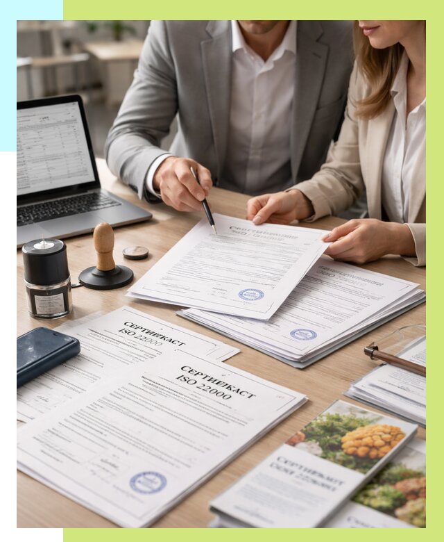 Сертификат ISO 22000 в Миассе от 40680 р. под ключ | Алешин-Мсс