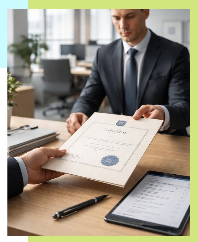 Сертификат ISO 30301 в Миассе от 35595 р. | Алешин-Мсс - под ключ