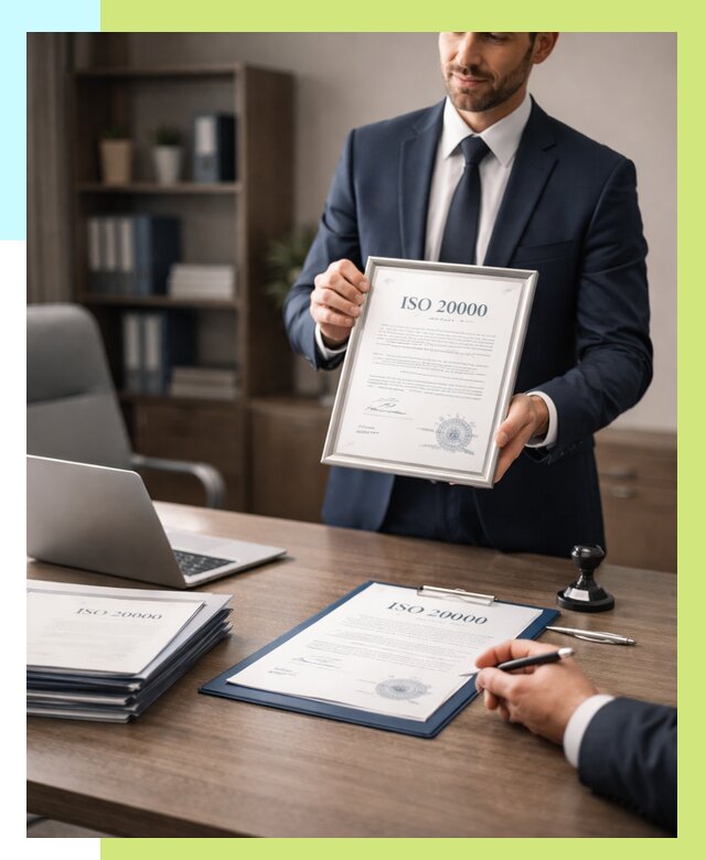 Сертификат ISO 20000 в Миассе под ключ от 122040 р., Алешин-Мсс