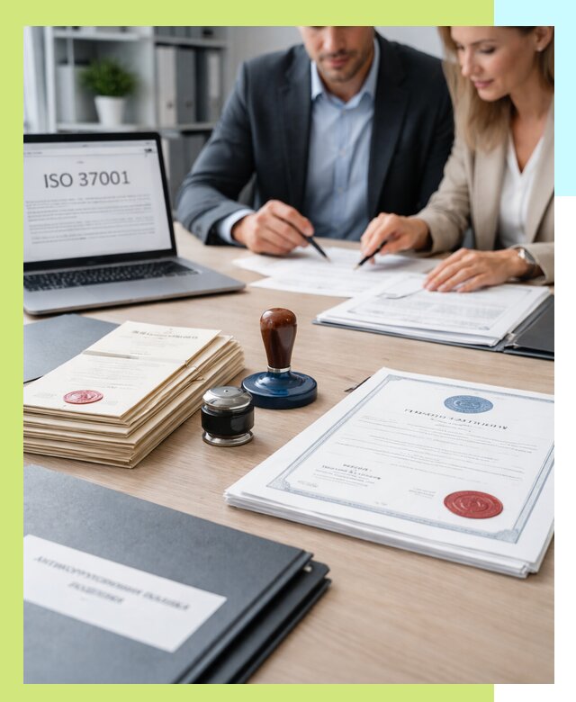 Получение сертификата ISO 37001 по системе борьбы с коррупцией в Миассе
